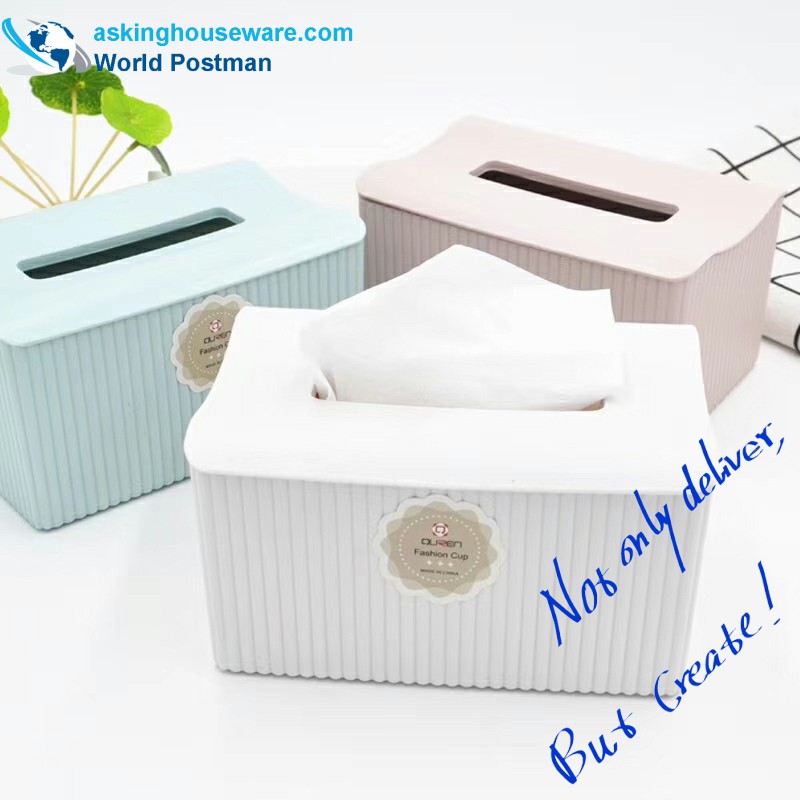 Home Einfache Plastik Tissue Holder Box