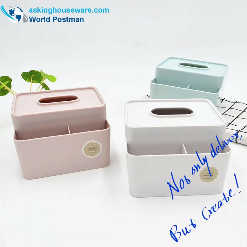 Multinationale Schreibtisch-Tissue-Box