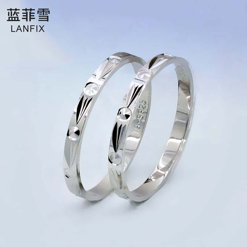 S925 Silber Schmuck Mode CNC Auto Blume Schwanz Ring Streamlined Exquisite Japanischen und Koreanischen Schmuck