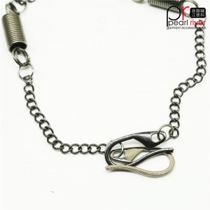 Rock-Stil Jeans Zubehör Stein Kette Hosen Ketten Taschen Dekoration Ketten