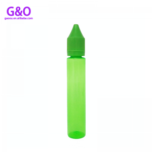 1oz 2oz 4oz 30ml mollige Flüssigkeitsflasche 100ml schwarz Gorilla e Cig Tropfflasche 60ml Pet Einhorn Plastik Tropfflaschen
