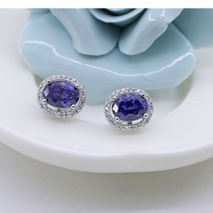 925 Silber Ohr Nägel Mode Zirkon Ohr Nägel hochwertige Frauen Ohr Nägel