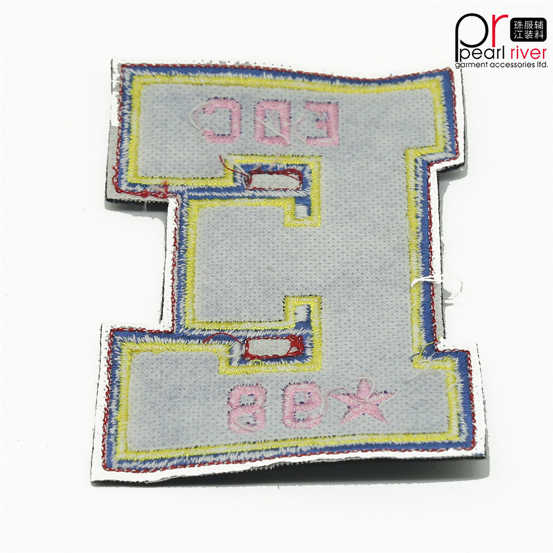 Latest Letter EDC Embroidered Patch Hohe Qualität