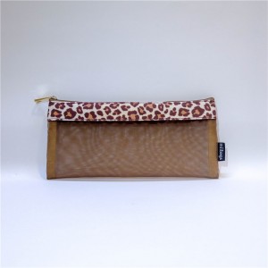 heißer Verkauf Kundengebundener bunter Nylonmaschen-Bleistiftkasten für kundengebundenes Logo