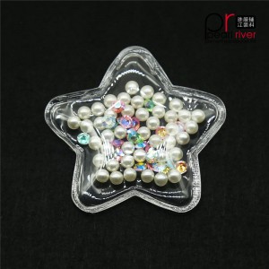 Stern 3D-Kunststoff-PVC-Patch