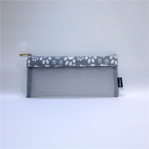 Neue Nylon Reißverschluss Bleistift Tasche kreative einfache niedliche Federmäppchen