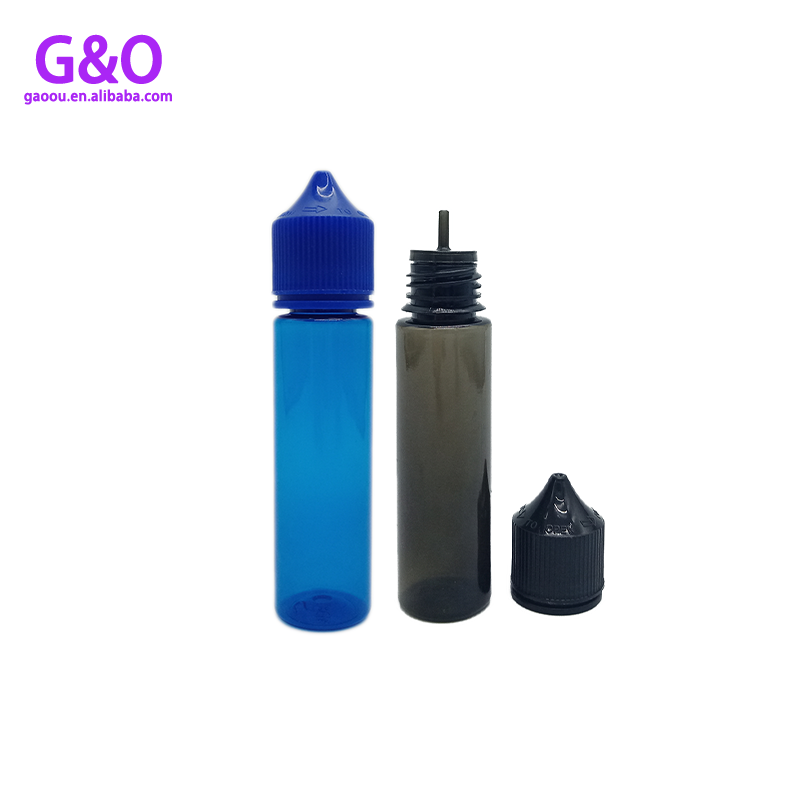 Ejuice-Flasche Ejuice-Flasche 60ml farbige mollige Gorilla Einhorn eliquid Kunststoff-Tropfflaschen 2oz e vape Pet Drop-Flaschen