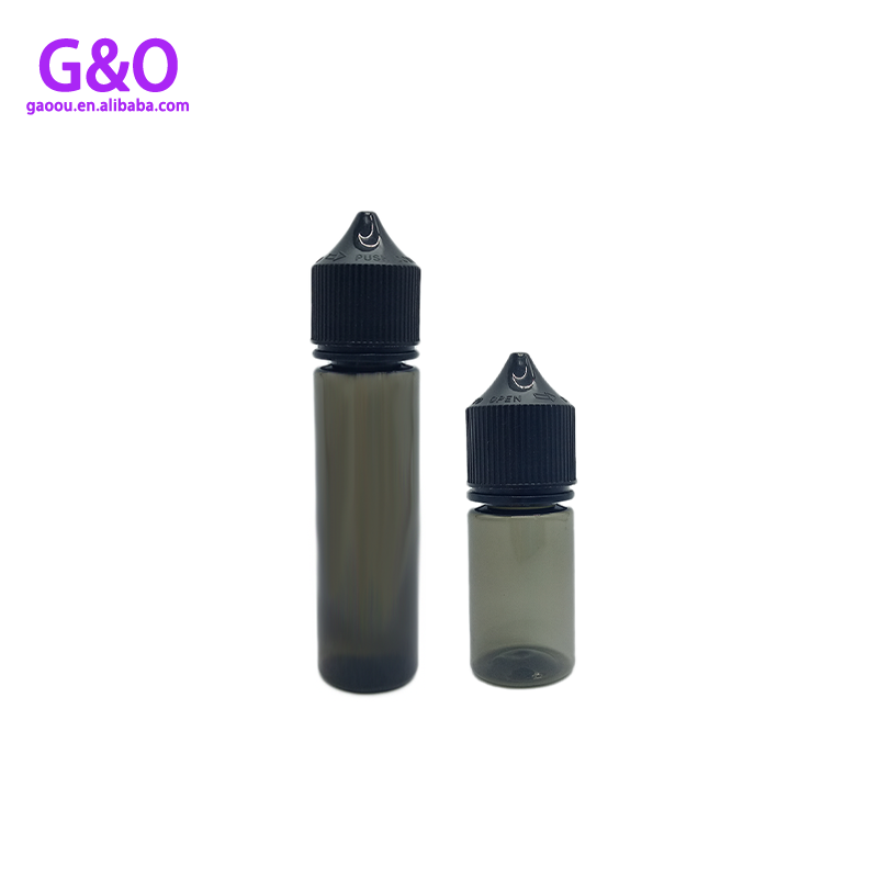 Ejuice-Flasche Ejuice-Flasche 60ml farbige mollige Gorilla Einhorn eliquid Kunststoff-Tropfflaschen 2oz e vape Pet Drop-Flaschen