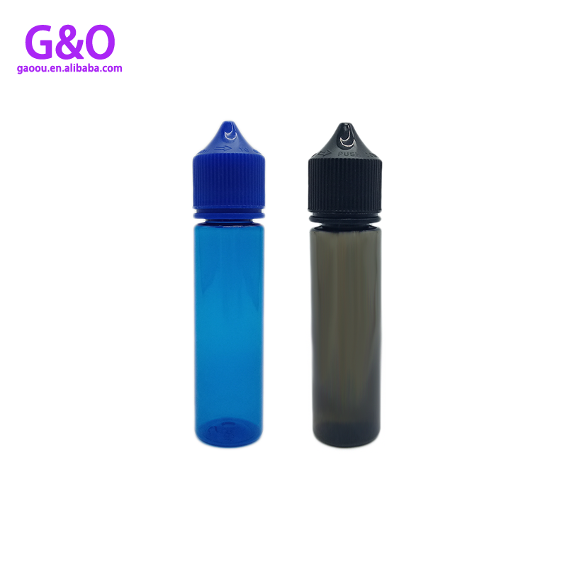 60ml flasche eliquid unicorn eliquid flasche neue v3 schwarz blau kunststoff pet mollig gorilla unicorn vape tropfflaschen