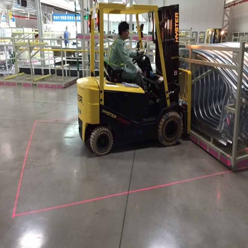 Laser-LED mit hoher Helligkeit für 9-80Vdc rotes Zonenlicht