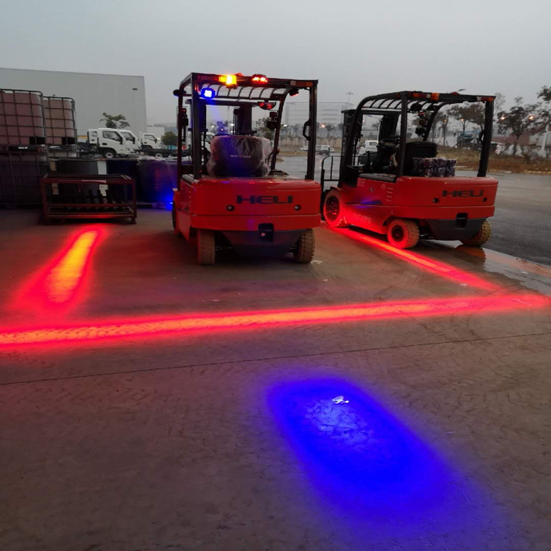 Lagersicherheits-LED-Gabelstapler-rotes Zonenlicht für Fußgängersicherheit
