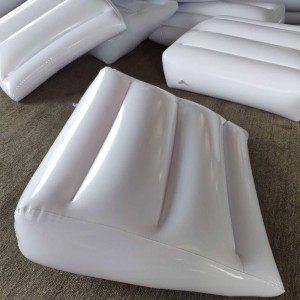 Dreieck aufblasbare Bettkeilkissen / Kissen weiß