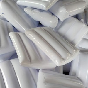 Dreieck aufblasbare Bettkeilkissen / Kissen weiß