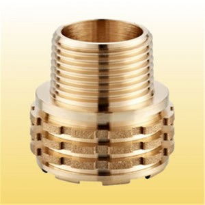 Messingeinsatz für PPR-Winkel