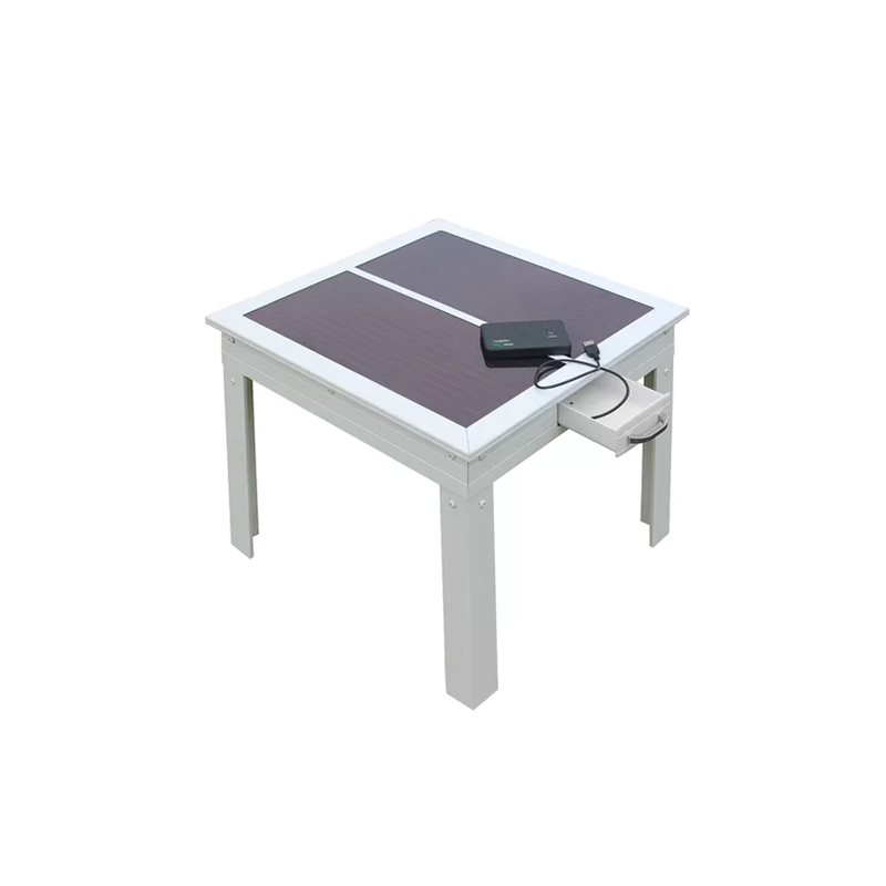 Solar Tisch Handy Ladetisch Outdoor Tisch mit Sonnenkollektoren