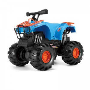 Motorrad - großes Fußmonster