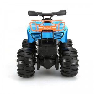 Motorrad - großes Fußmonster