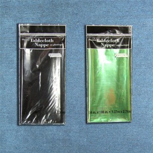 Alles Gute zum Geburtstag Party Home Decoration Folie Tischdecke Apple Green Farbe Mat Metallic Tischdecke