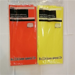 54x108 PVC Einweg Party Tischdecke Volltonfarbe Quadratische und Runde form Home Decoration Tischabdeckung