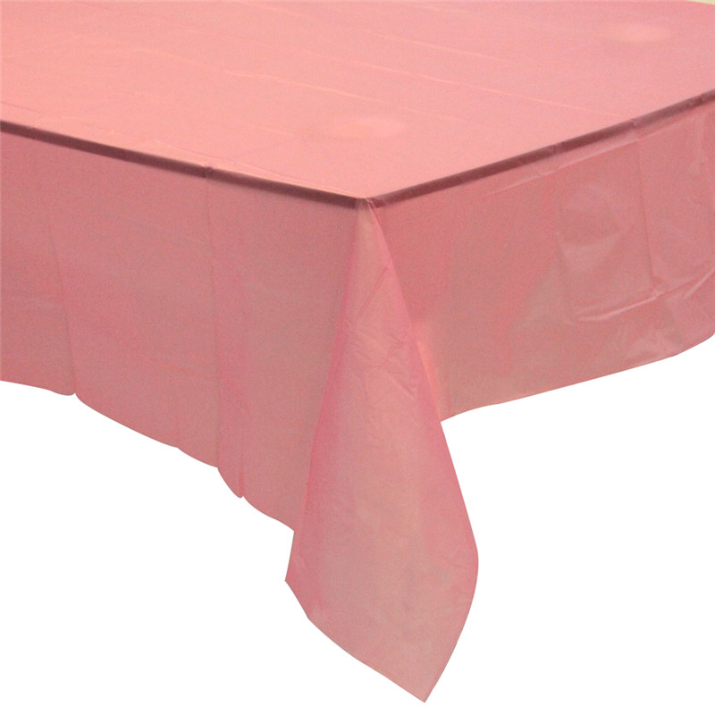 Volltonfarbe PEVA PE Tischdecke 18 Farben Tischdecke für Heim- und Außenpicknickmatten