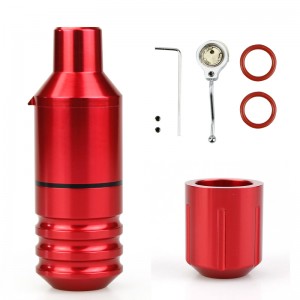 Tätowierungs-Stift-Kurzstiftmaschine, deutsche Faulhaber-Motor-Tätowiermaschine, mit 2 Köpfen, GleichstromschnittstelleTattoo Guns von Beauty \u0026 Health