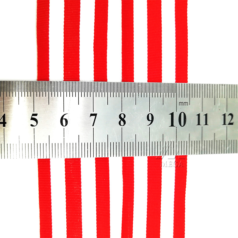 Fabrik 25mm zwei Farben gestreiften Ripsband für Geschenkverpackungen