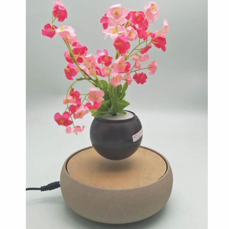 Schwimmender schwebender Luft-Bonsai-Pflanzentopf aus Keramik PA-0706
