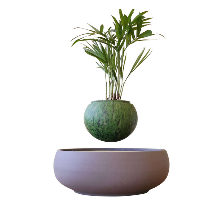Schwimmender schwebender Luft-Bonsai-Pflanzentopf aus Keramik PA-0706