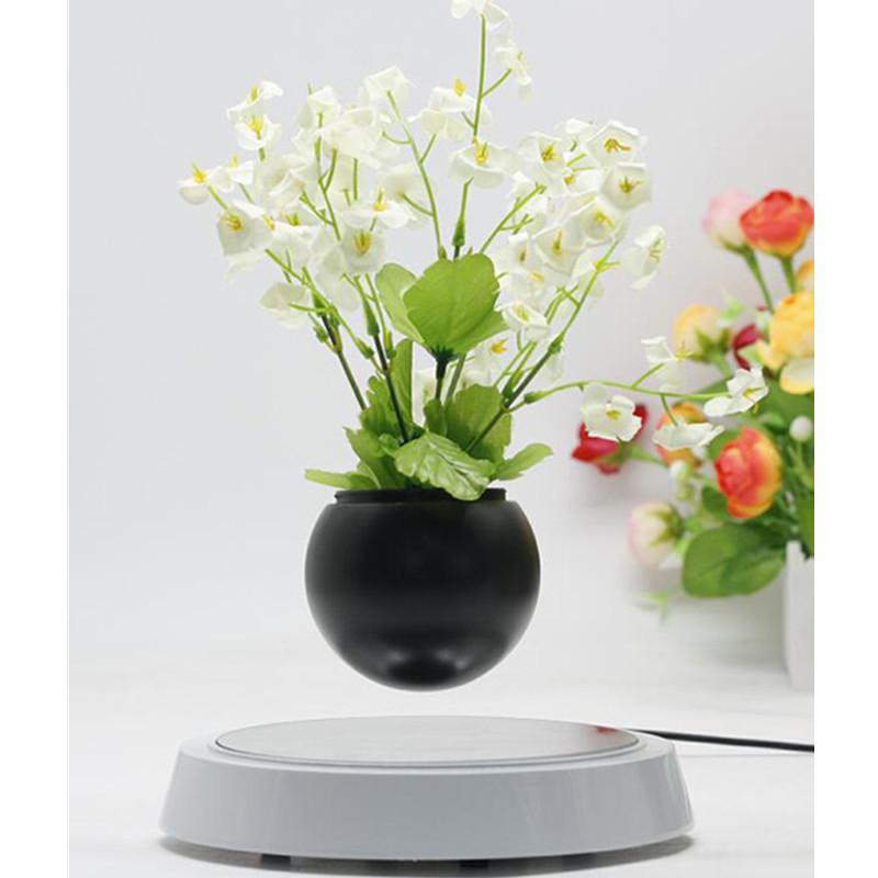 NEUES 360 drehendes schwebendes schwebendes schwebendes Luftteichpflanzgefäß Bonsai