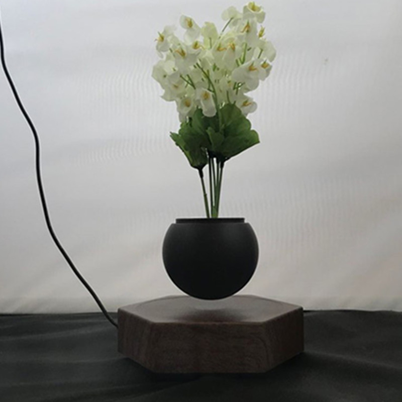 Schwimmender schwebender Bonsai-Blumenkübel PA-0720 aus Holz