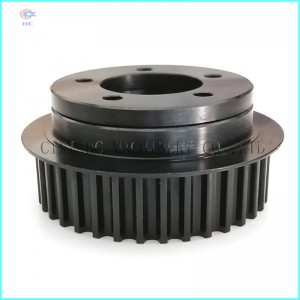 Kleine Riemenscheibe und Riemen für elektrisches Skateboard