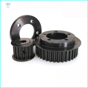 Kleine Riemenscheibe und Riemen für elektrisches Skateboard