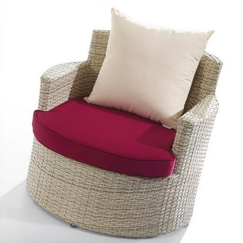 Kleine 2-Sitzer-Eck-Rattan-Gartensofa-Set