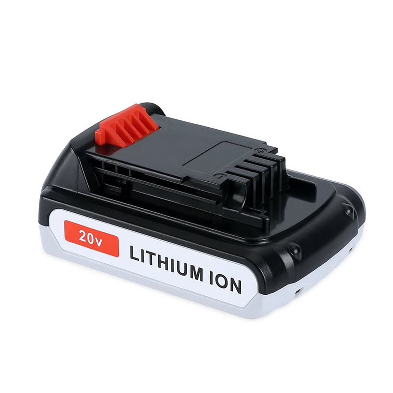 Li-Ion 1500mAh 20V Ersatz Akkus für Black u0026 Decker LB20, LBX20, LBX4020, LB2X4020