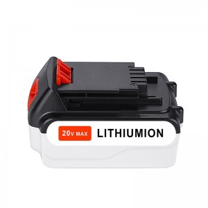 Ersatz 20V 3000mAh Li-Ion Batterien für Black \u0026 Decker LB20, LBX20, LBX4020, LB2X4020 Bohrmaschinen