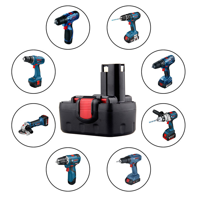 Ni-Mh 18V 3000mAh Akku Elektrowerkzeug für Bosch BAT025, BAT026