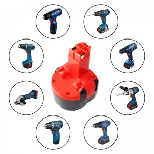 Bosch 2 607 335 587, 2 607 335 766 Ni-Cd 7.2V 1700mAh Ersatzakkus Elektrowerkzeug