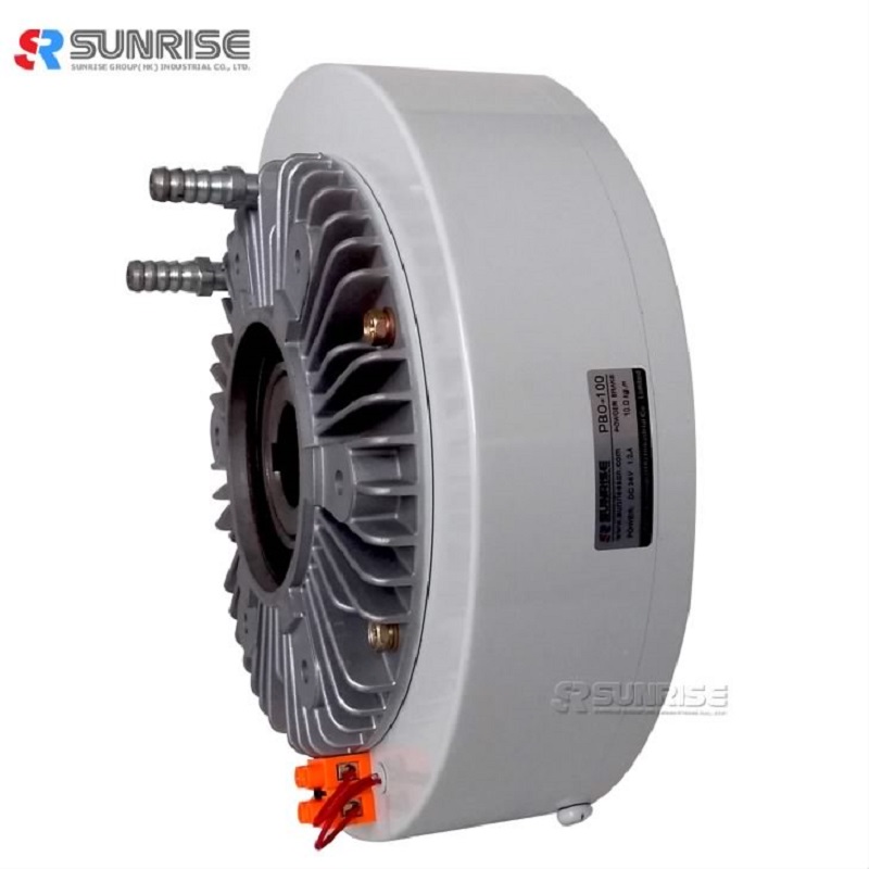 SUNRISE Magnetpulverbremse mit hohem Drehmoment und Kupplung für Schneid- und Aufwickelmaschinen der PBO-Serie