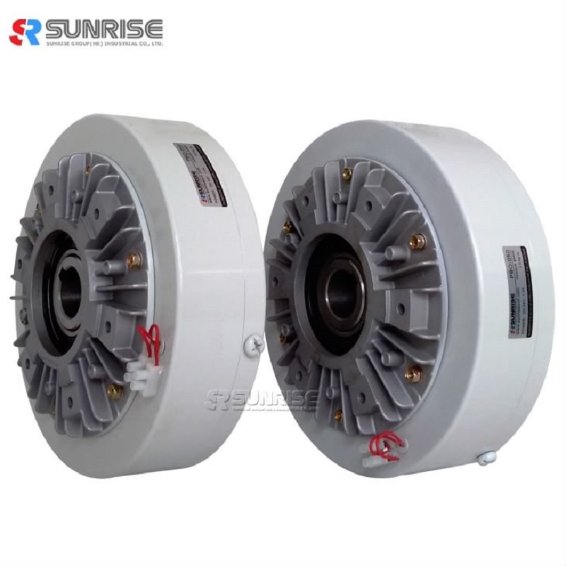 SUNRISE Magnetpulverbremse mit hohem Drehmoment und Kupplung für Schneid- und Aufwickelmaschinen der PBO-Serie