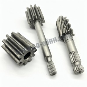 CNC-Bearbeitung Kundenspezifische Edelstahl-Getriebewelle Auto Parts Spare Parts After Sales Parts