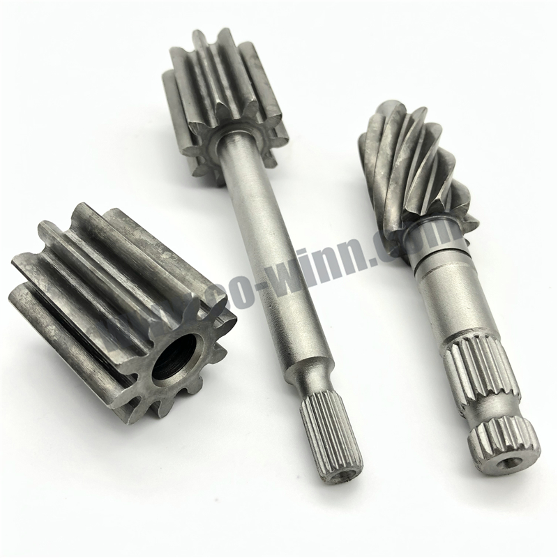 CNC-Bearbeitung Kundenspezifische Edelstahl-Getriebewelle Auto Parts Spare Parts After Sales Parts
