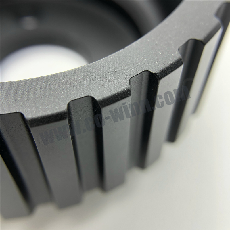 OEM / ODM CNC Bearbeitung Aluminium lackiert Riemenscheibe Autoteile Ersatzteile After Sales Parts