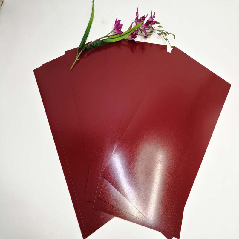 Heißer Verkauf 350 Mikron altes Rosen-Polyester-HAUSTIER Plastikfilm-Blatt für die Verzierung der Wandverkleidungen