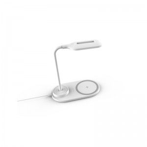 QI 10W schnelles 2in1 Möbel Multifunktions-Ladegerät mit Lampe KPS-9002