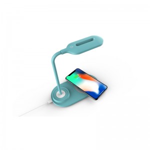 QI 10W schnelles 2in1 Möbel Multifunktions-Ladegerät mit Lampe KPS-9002