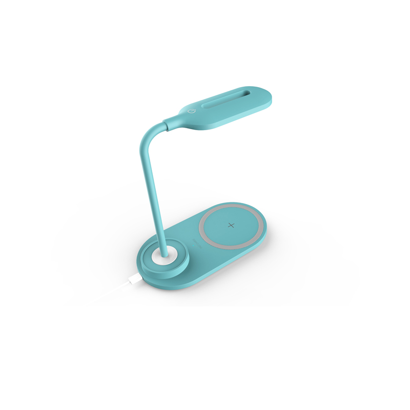 QI 10W schnelles 2in1 Möbel Multifunktions-Ladegerät mit Lampe KPS-9002