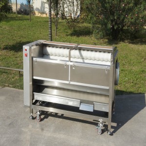 Neue Art QX-818 Frucht-Reiniger / Frucht-Schälmaschine / Frucht-Bürsten-Reinigungs-Schälmaschine