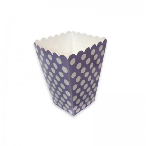 Tragbare papier paket box für süßigkeiten karton bunte oem design verpackung case party geschenke