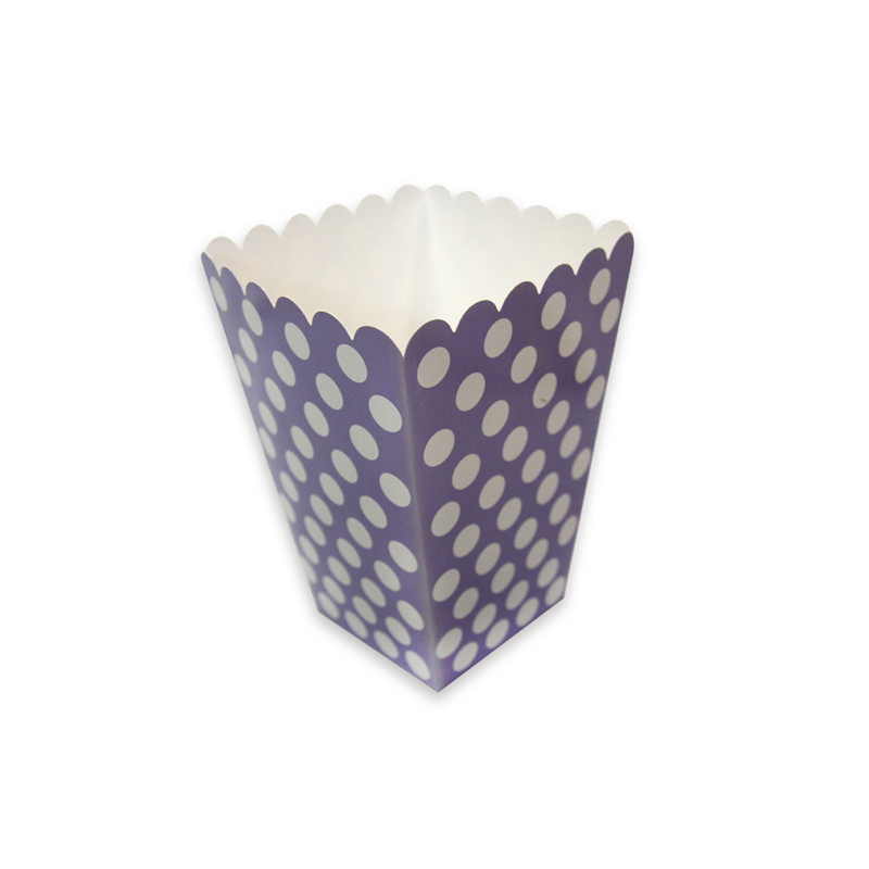 Tragbare papier paket box für süßigkeiten karton bunte oem design verpackung case party geschenke