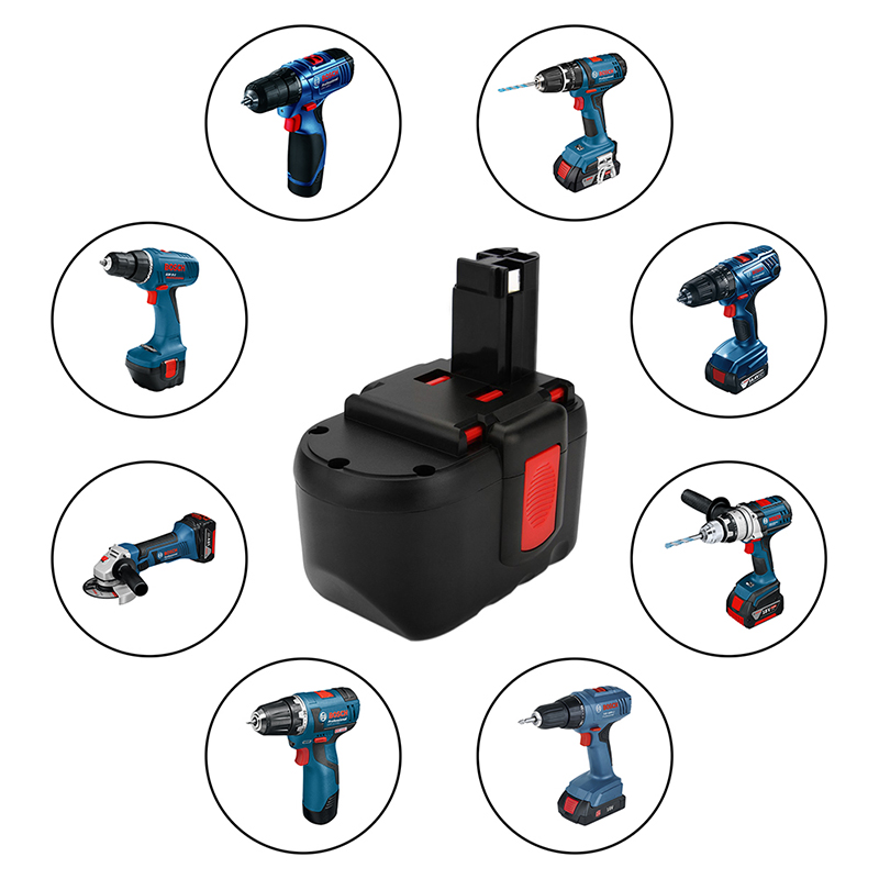 Bosch BAT030, BAT031, BAT240, BAT299 24 V 2000 mAh Ni-Cd-Akku für Werkzeuge
